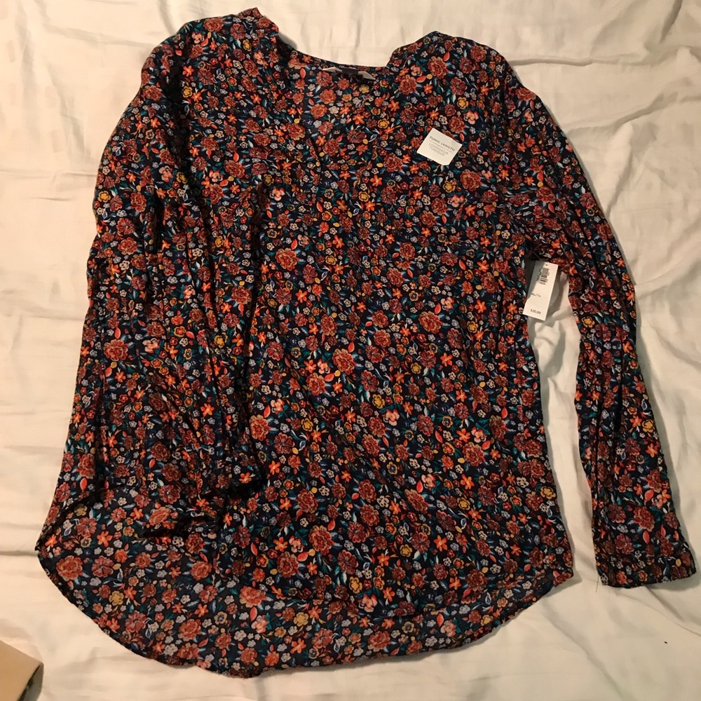 Floral old navy tunic